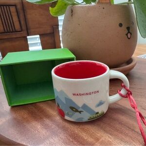 Starbucks You Are Here Collection Ornament HAWAII Cup